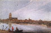VELDE, Esaias van de View of Zierikzee wt oil on canvas